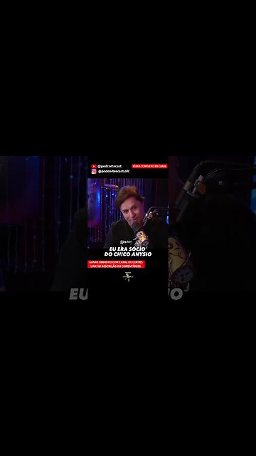 SOCIEDADE ENTRE TOM CAVALCANTE E CHICO ANYSIO #shorts #tomcavalcante #chicoanysio #humor