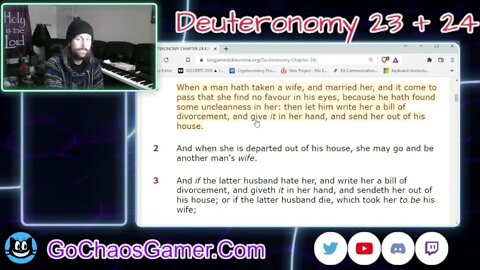 Deuteronomy 23 and 24 King James Version (2022 KJV Bible)