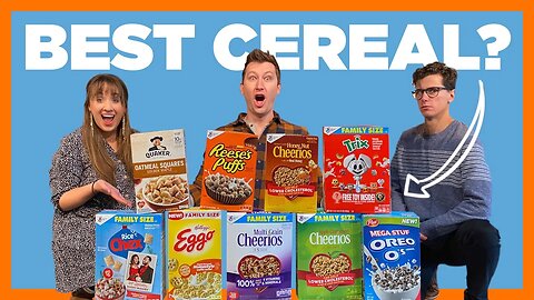 What's the BEST cereal?? | The Good Morning Show | SEASON FINALE!