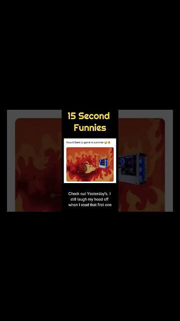 15 Second Funnies 62 #shorts #gamingmemes