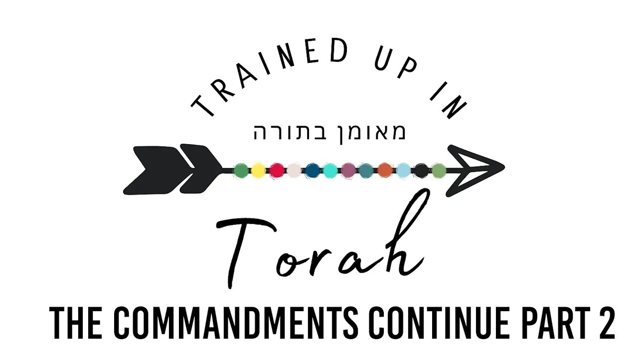 The Commandments Continue Part 2: Exodus 22- Sabbath School lesson