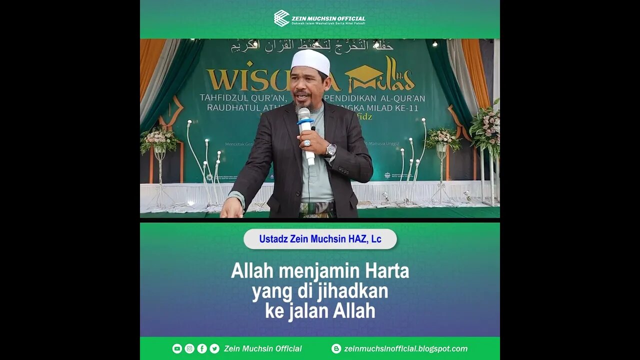 Jihad di Jalan Allah Melalui Harta - Ustadz Zein Muchsin