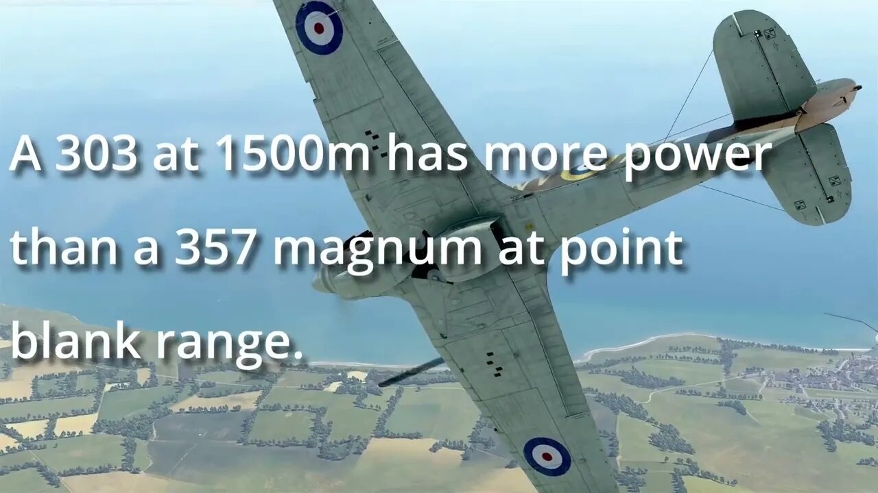 .303 is not powerful enough in game compared to IRL (IL-2 Sturmovik Great Battles Series)