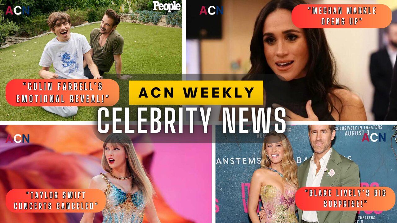 Top Entertainment Stories: Colin Farrell’s Emotional Reveal & More | ACN NEWS