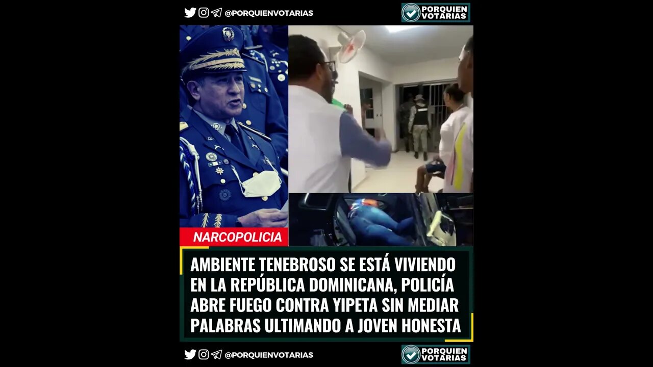 ⚡️POLICÍA ABRE FUEGO CONTRA YIPETA SIN MEDIAR PALABRAS ULTIMANDO A JOVEN HONESTA