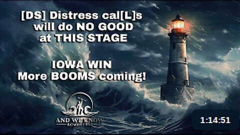 1.16.24: VICTORY in Iowa, Distress calls, MSM blame Evangelicals/Race, KATT W. Unleashed, J@bs, Pray!