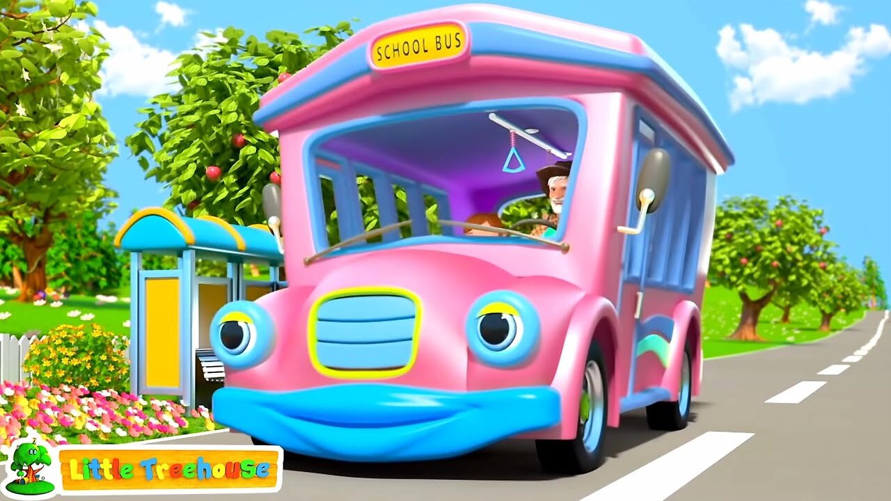 Wheels On The Bus + More Nursery Rhymes & Kids Songs by Little Treehouse