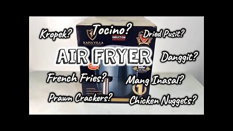 First Time Cooking With An Air Fryer | Kaisa Villa 7L