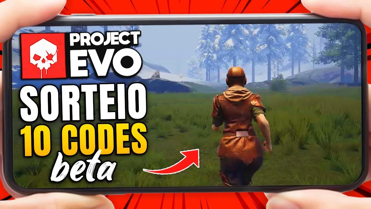 PROJECT EVO / SORTEIO DE 10 CÓDIGOS BETA ( RUST MOBILE )