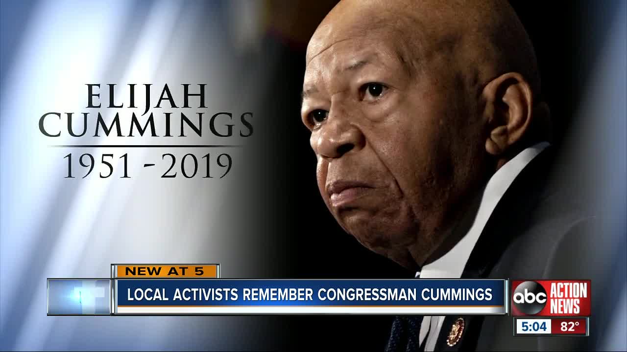 Local activists remember Rep. Elijah Cummings