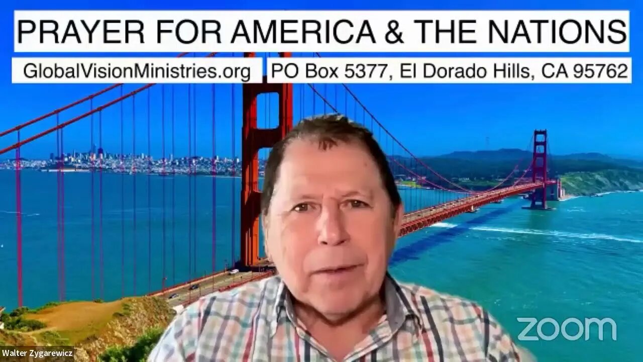 PRAYER FOR AMERICA & THE NATIONS Live with Walter Zygarewicz