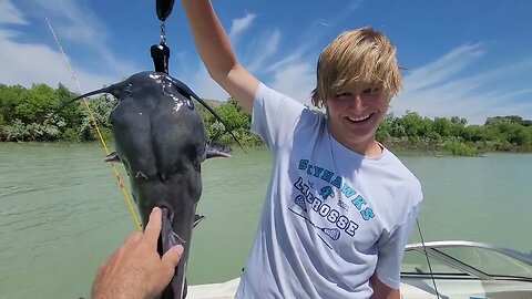 Huge Catfish from Utah Lake!