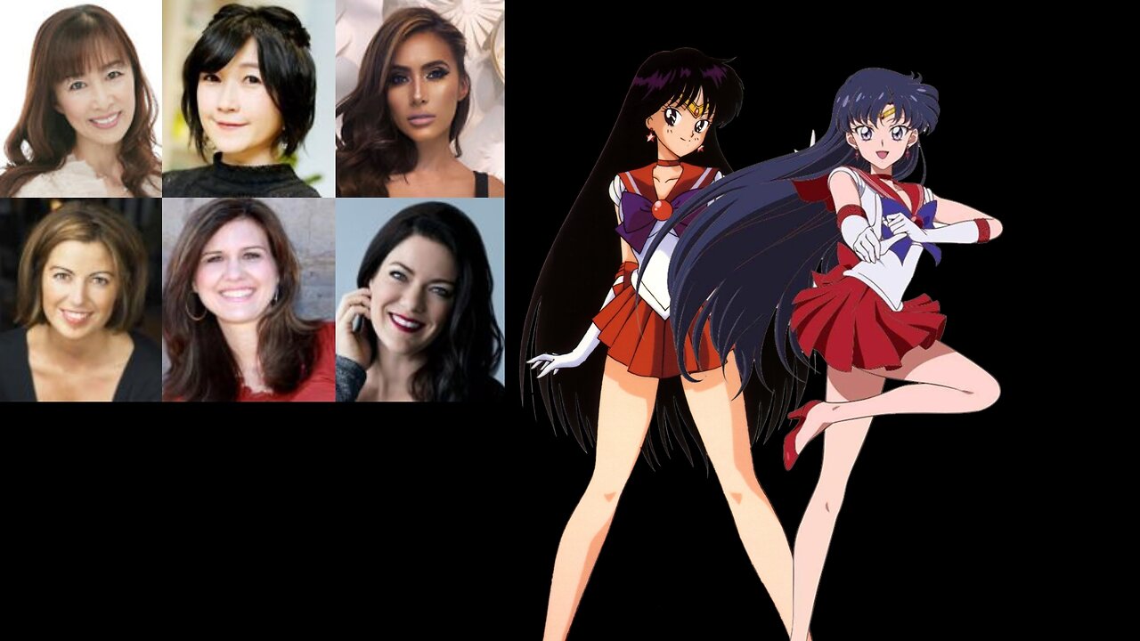 Anime Voice Comparison- Sailor Mars/ Rei Hino (Sailor Moon)