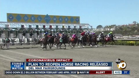 Plan to reopen horse racing released