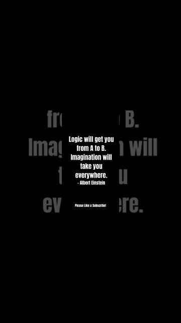 Logic or Imagination