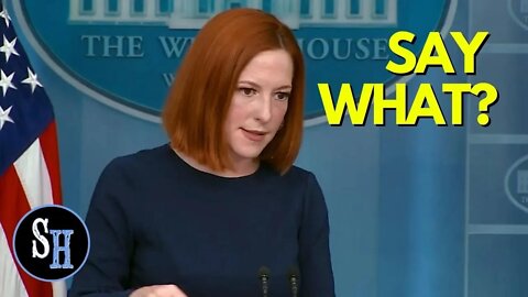 Psaki's Bizarre Answer to Russia's New Sanctions - Screen Hoopla