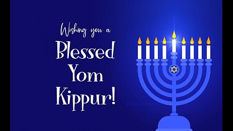 Shabbat Shalom Happy Yom Kippur