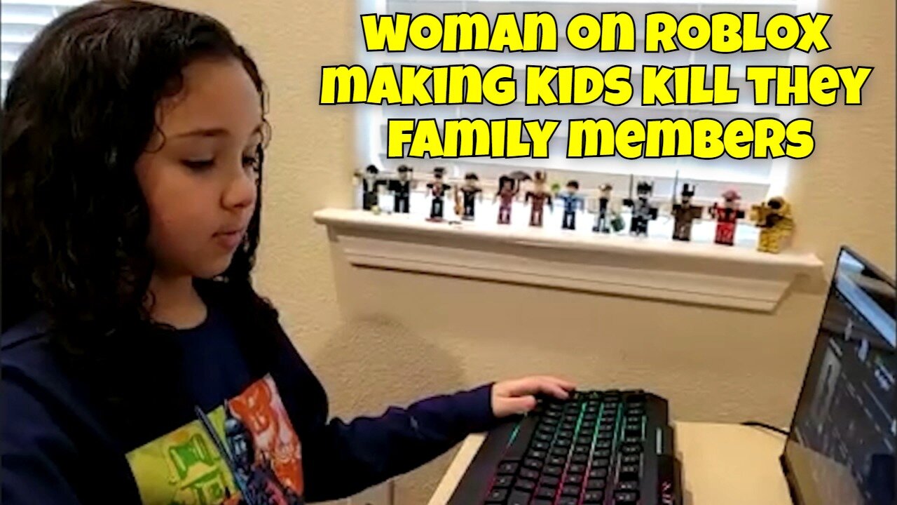 WOMAN ON ROBLOX MAKING KIDS KILL THEY FAMILY MEMBERS IN REAL LIFE