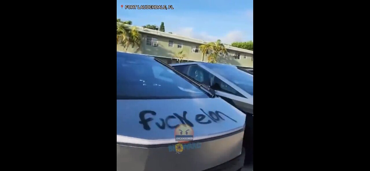 Dozens of Cybertrucks were vandalized at the Fort Lauderdale dealership