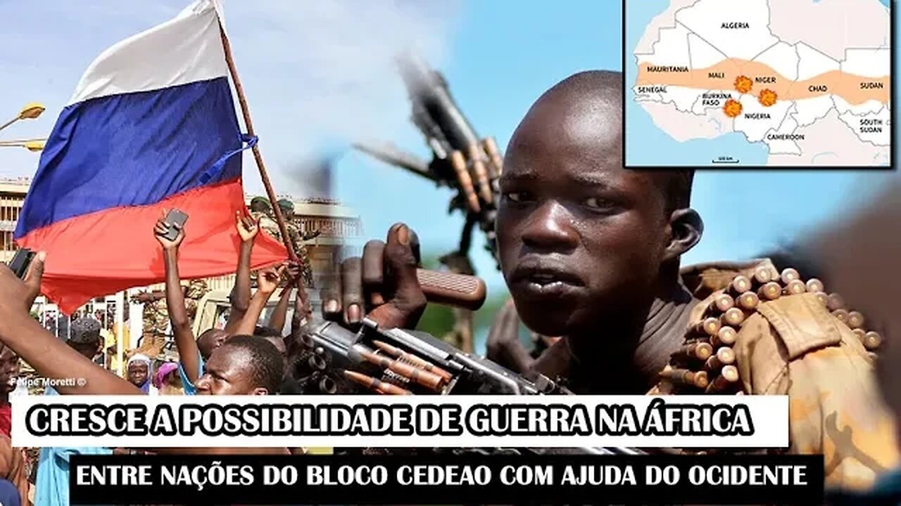 Cresce A Possibilidade De Guerra Na África Entre Nações Do Bloco CEDEAO Com Ajuda Do Ocidente