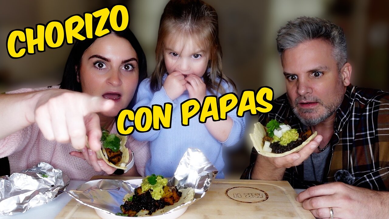 Brits Try To Make [CHORIZO CON PAPAS] for the first time *& FAIL*