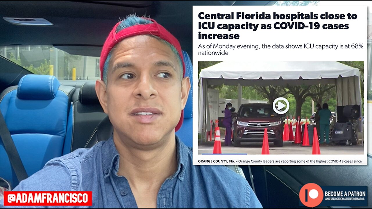 Confirming If Orlando Hospitals Are At Capacity Per Media Fearporn (Orlando, FL)