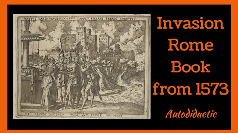 Invasion Rome Book from 1573