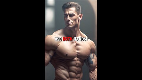 Don’t use single handed exercises!