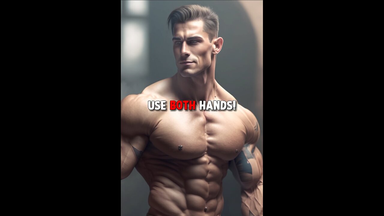 Don’t use single handed exercises!