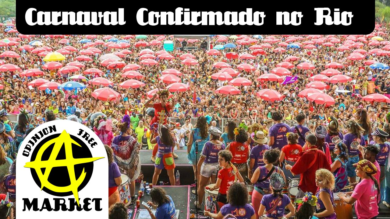 Carnaval liberado no Rio, mas agora só com autorização da prefeitura
