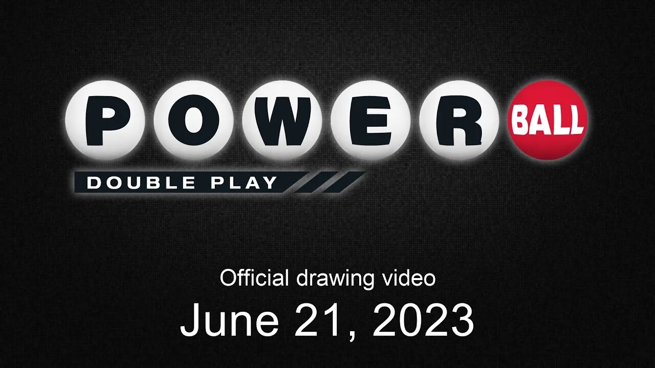 Powerball Double Play drawing for June 21, 2023
