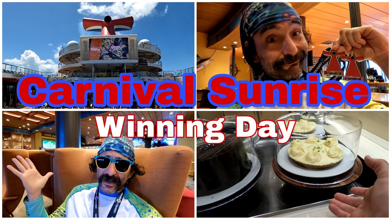 Carnival Sunrise | Winning Trivia | Key Lime Pie