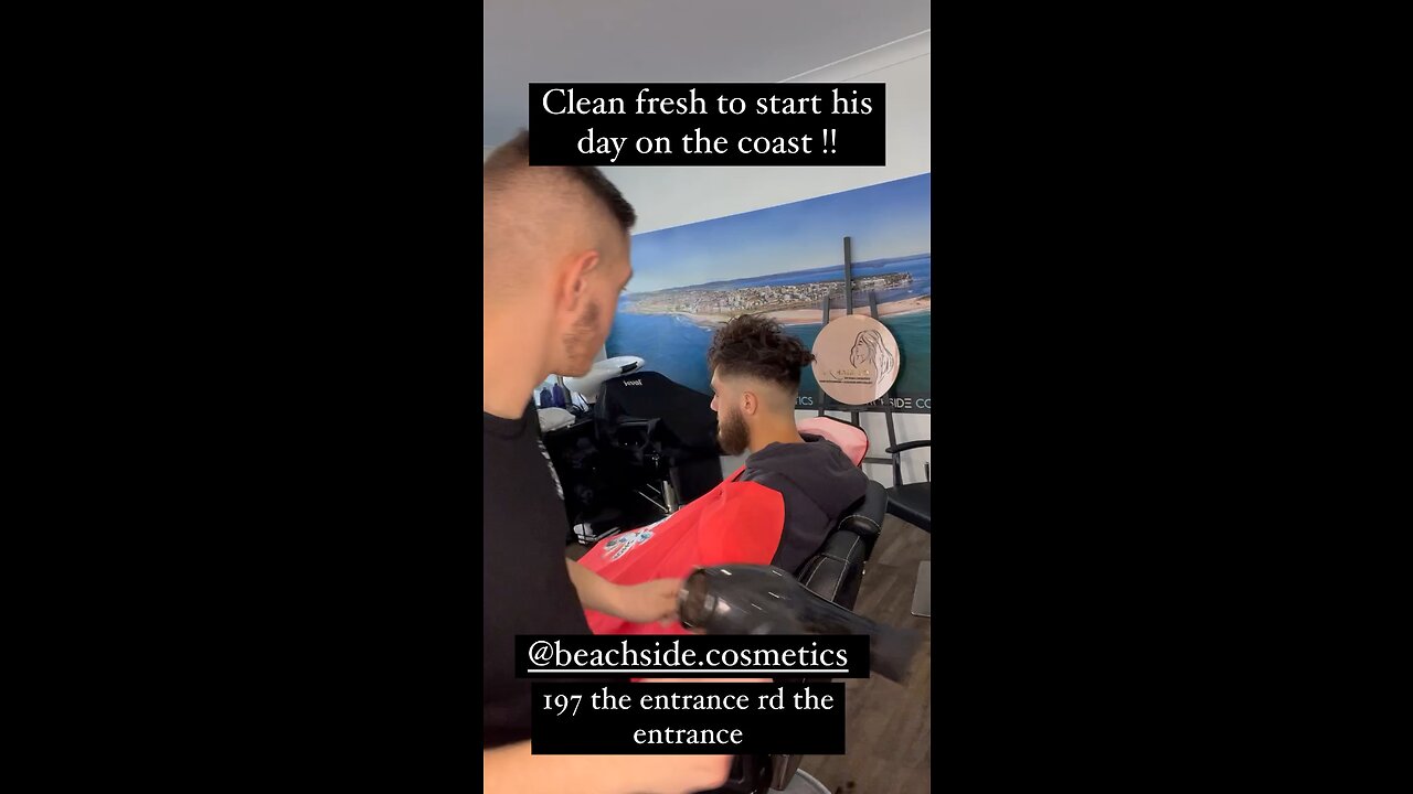 Barber Alzz on the coast