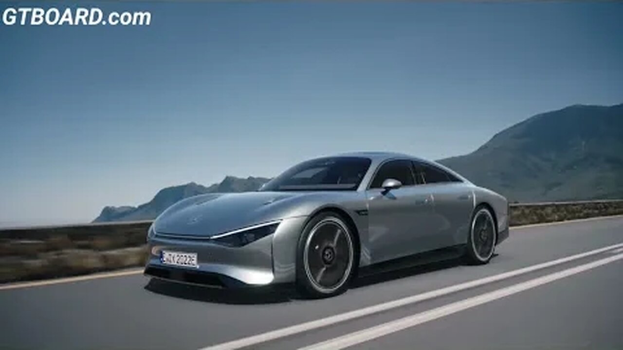 Brutal Mercedes Vision EQX 1000 km range on a single charge. Tesla dominator?