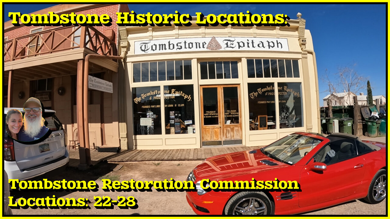 Tombstone Restoration Commission Walking Tour Locations 22-28