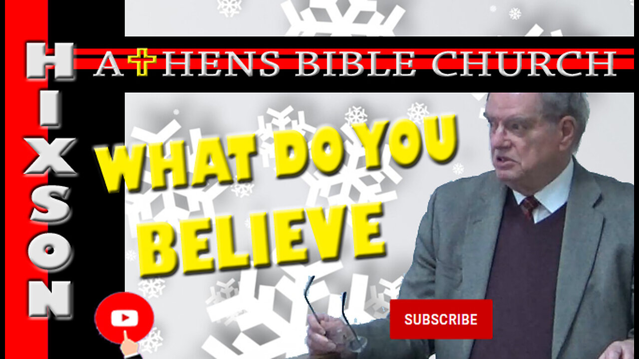 Do You Believe What Was Taught | 1 John 2 | Athens Bible Church