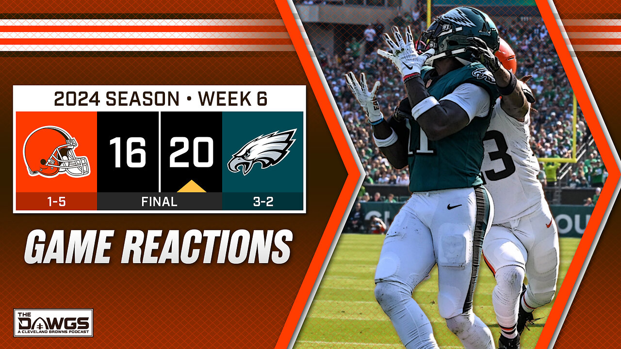 Browns at Eagles: Game Reactions - Browns Refuse to Make the Obvious Change