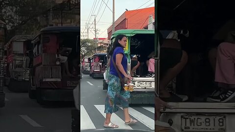 Four Jeepneys in Traffic #shortsvideo #shortvideo #travel #shorts #short #travel