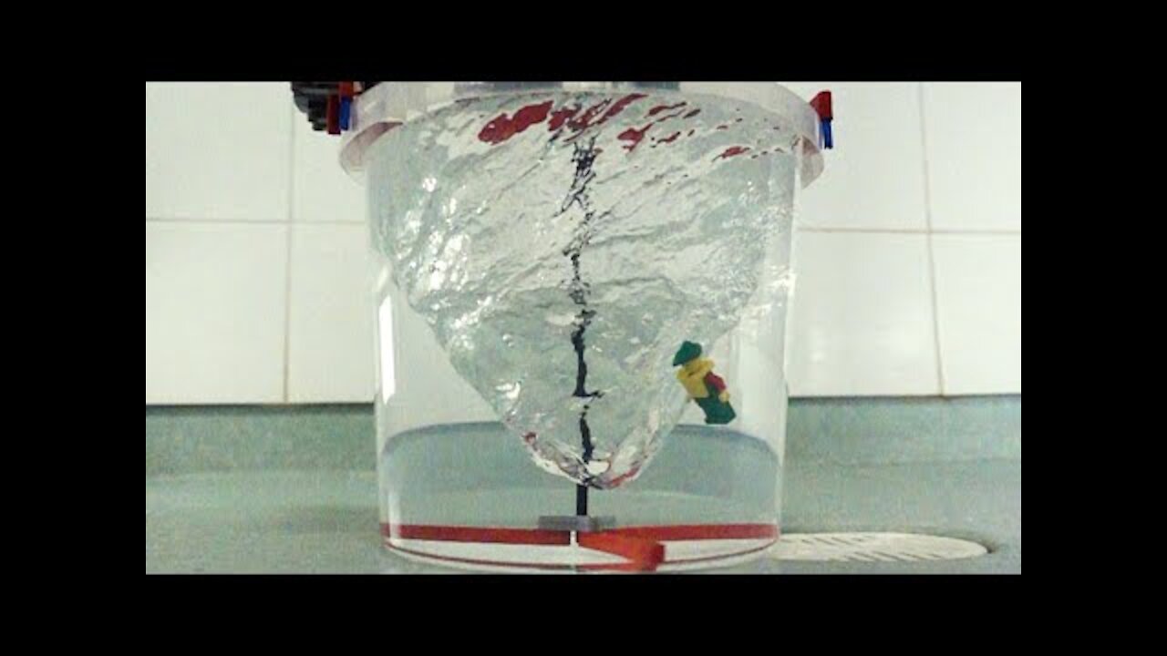 Creating a BIG Vortex with Lego Motors