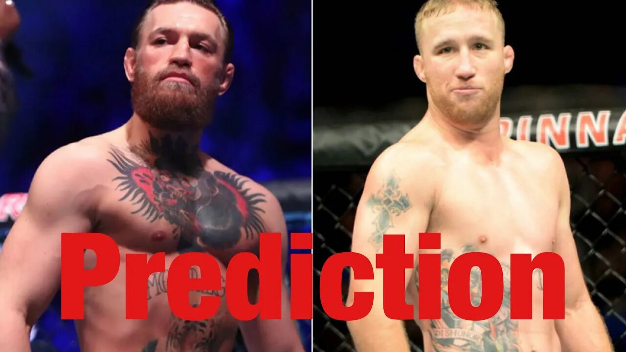 Conor McGregor Vs Justin Gaethje Future Prediction