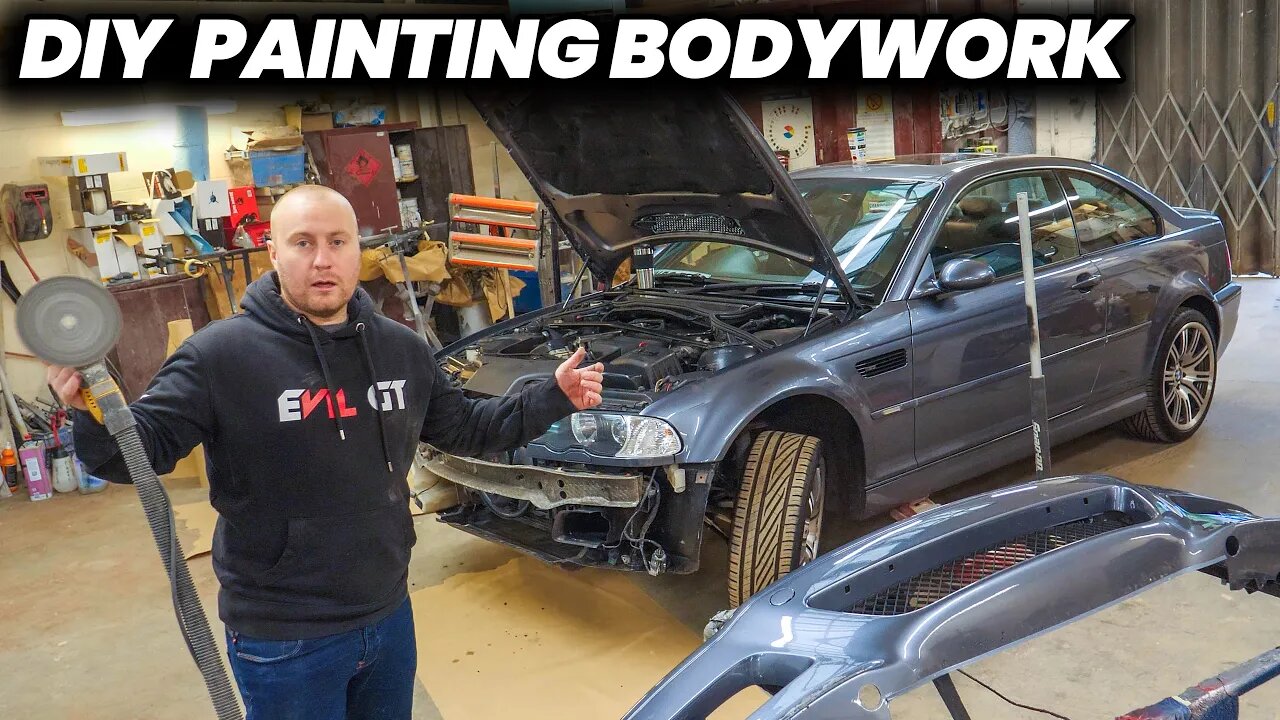 We saved some money DIY painting the M3 ourselves!
