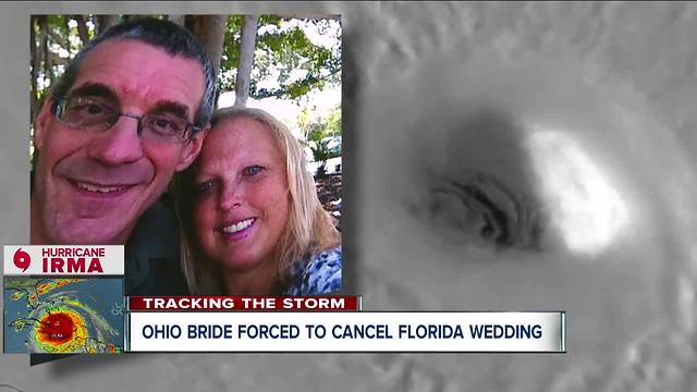 Hurricane Irma forces Northeast Ohio couple to cancel Florida beach wedding