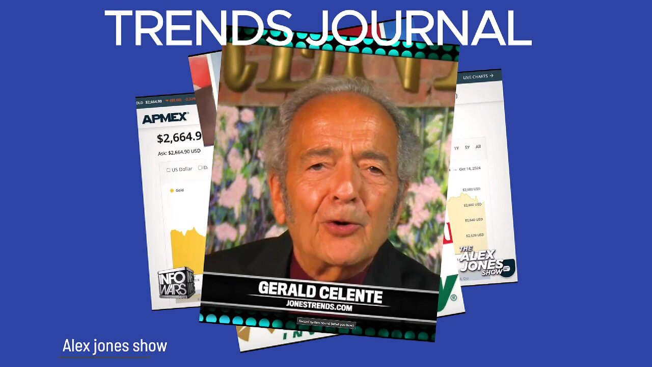 He's Back Gerald Cellente Trends Journal.