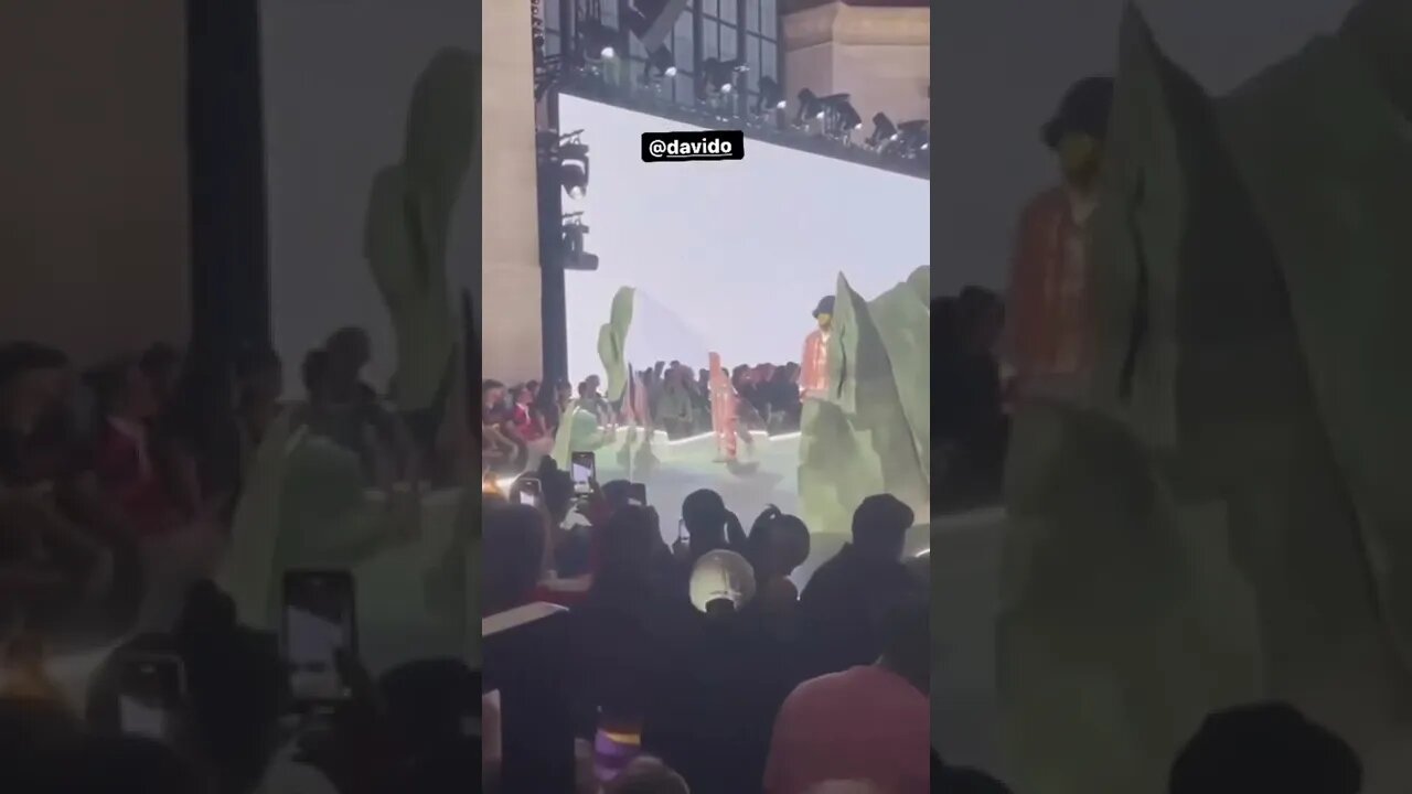 davido walks the runway for Puma Fashion Show at New York Fashion Week.