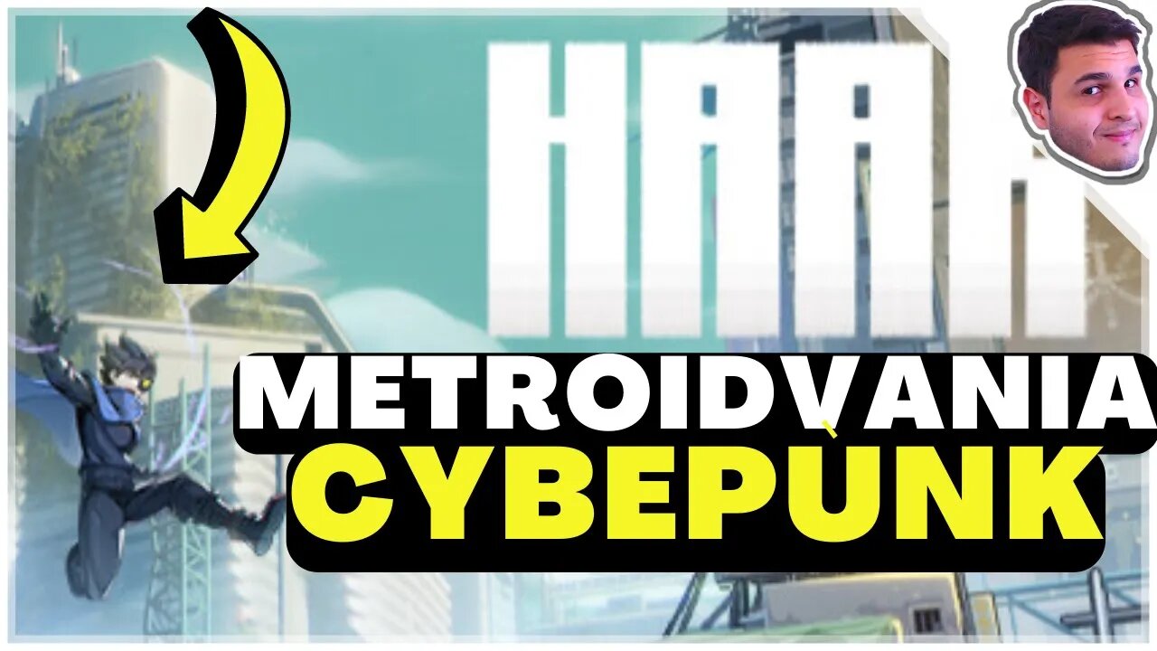 Você NÃO PODE perder novo METROIDVANIA Cyberpunk | HAAK