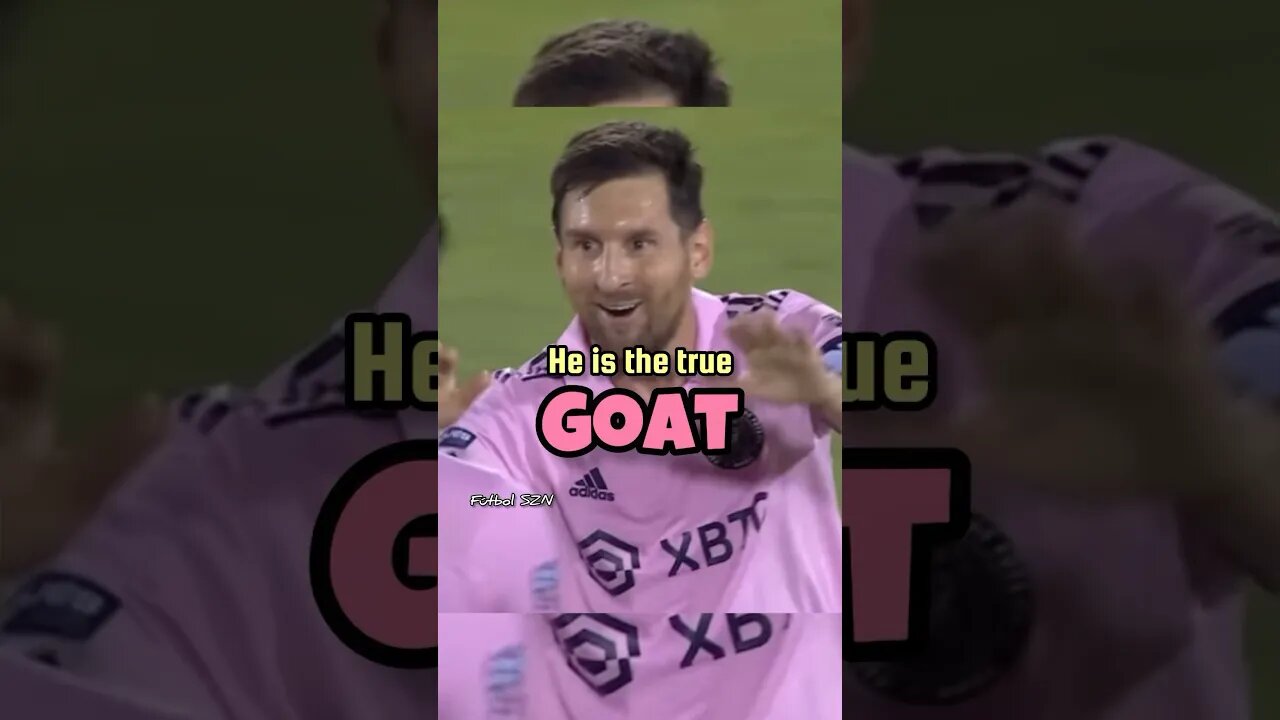 Why Messi is the GOAT of football 🏆🔥 #shorts #messi #goat #football