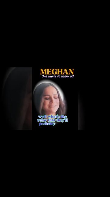 Watching Harry & Meghan : She wants to BLEND IN?