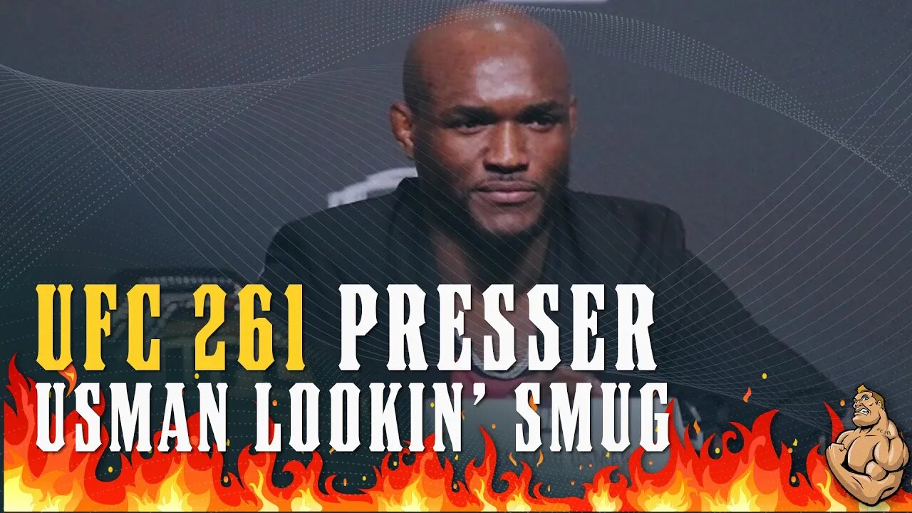 The Champ is Lookin' SMUG - UFC 261 Press Conference Analysis
