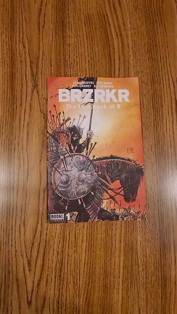 BRZRKR: The Lost Book of B #1 Boom Studios #QuickFlip Comic Review Keanu Reeves
