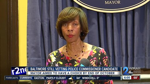 Pugh: Still 'vetting' potential police commissioner candidates